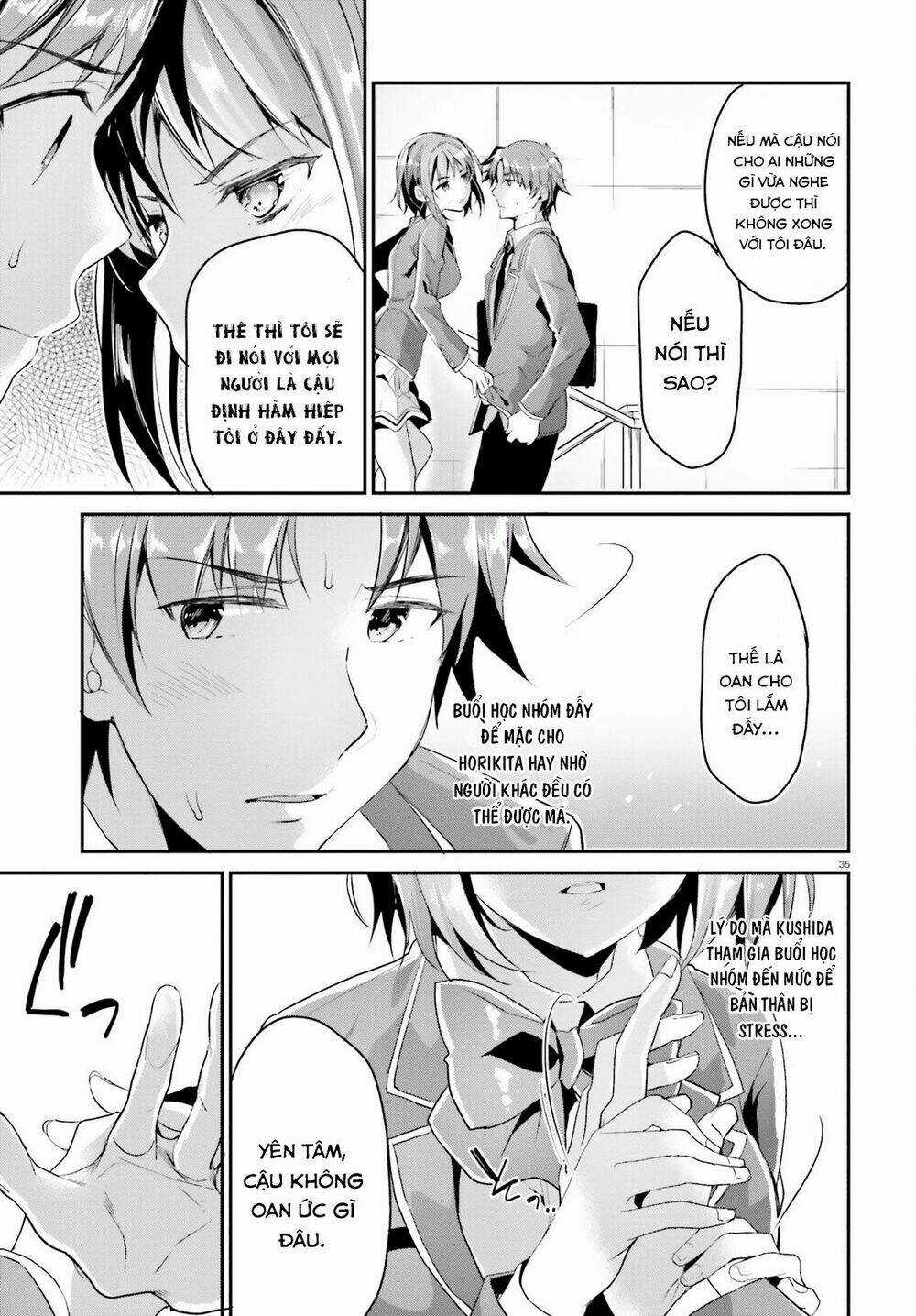 Chào Mừng Đến Với Lớp Học Thượng Đẳng Chapter 5 trang 37