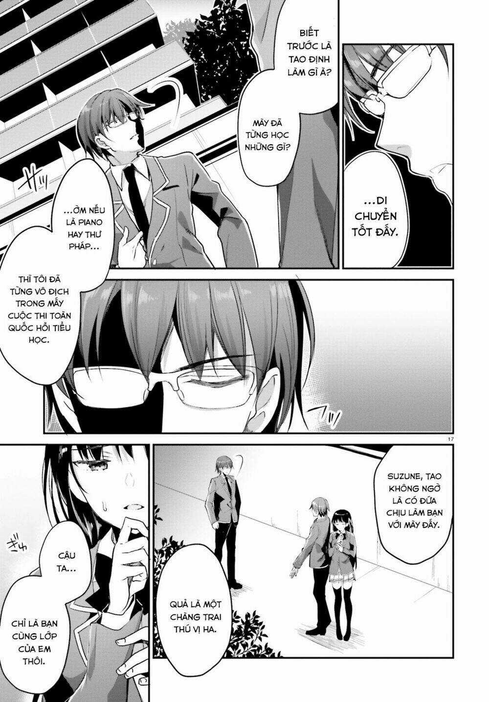 Chào Mừng Đến Với Lớp Học Thượng Đẳng Chapter 6 trang 17