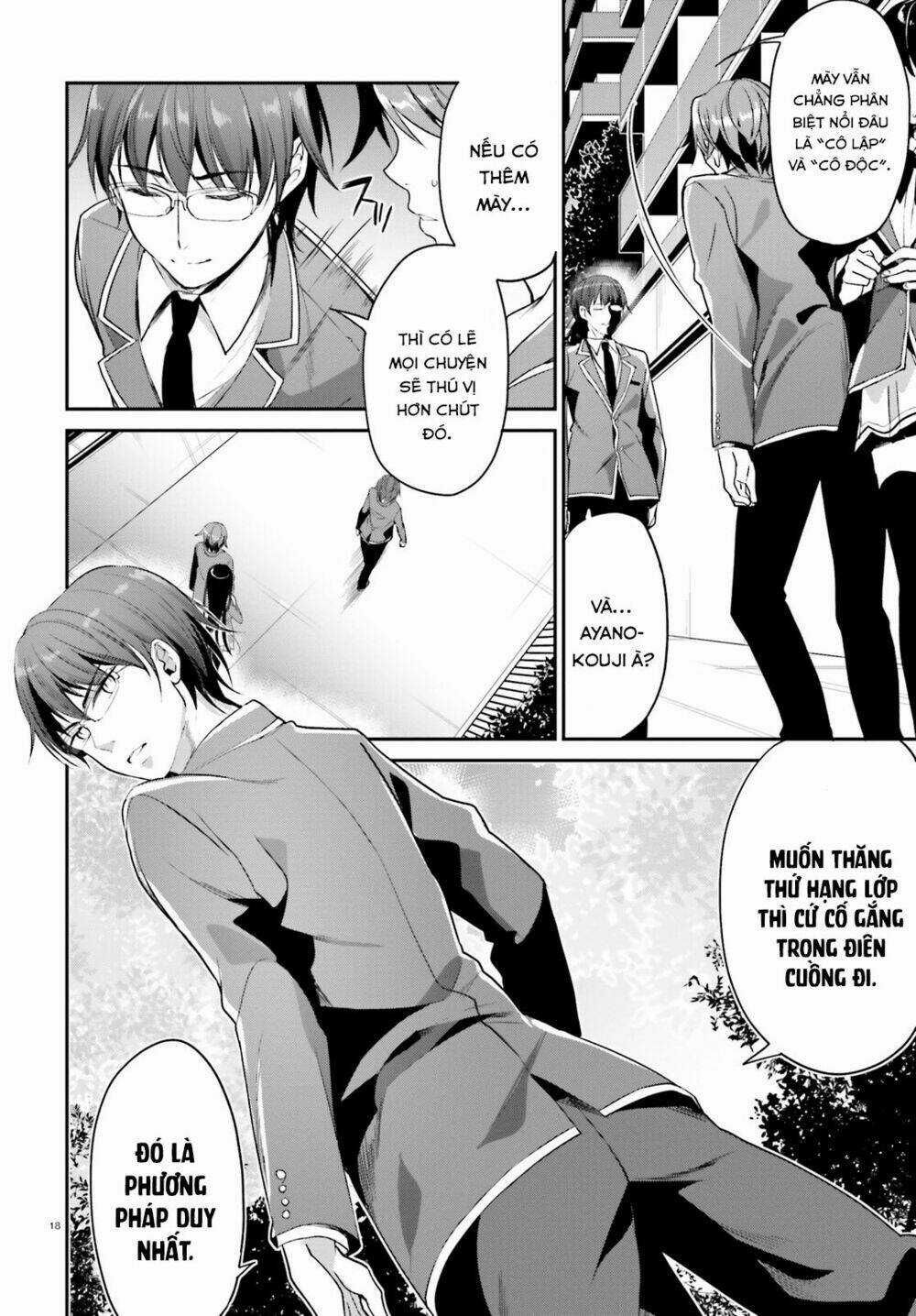 Chào Mừng Đến Với Lớp Học Thượng Đẳng Chapter 6 trang 18