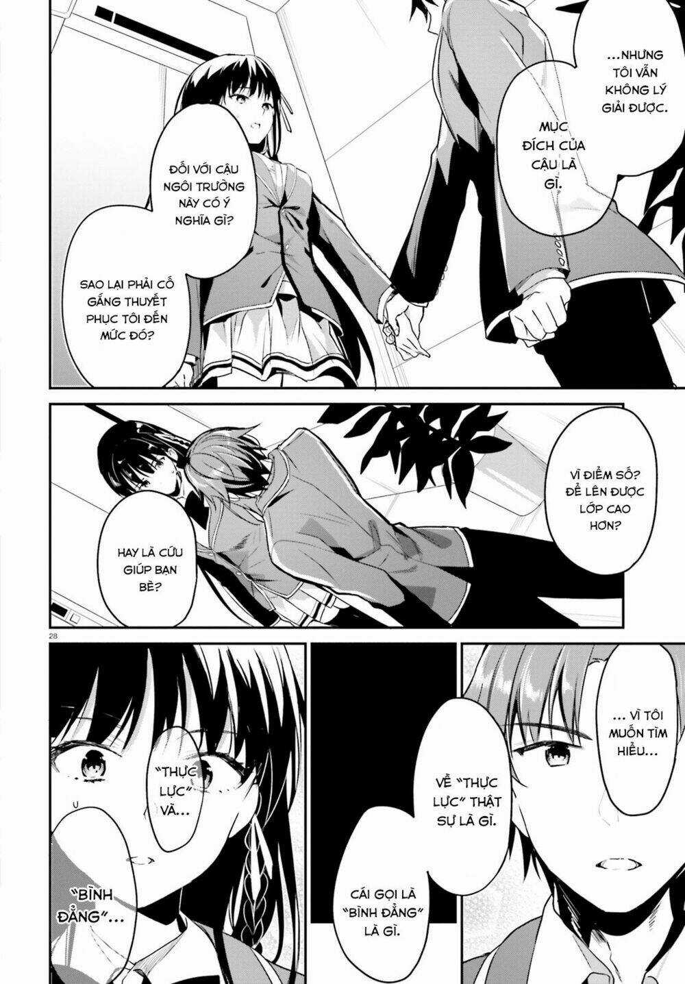 Chào Mừng Đến Với Lớp Học Thượng Đẳng Chapter 6 trang 28