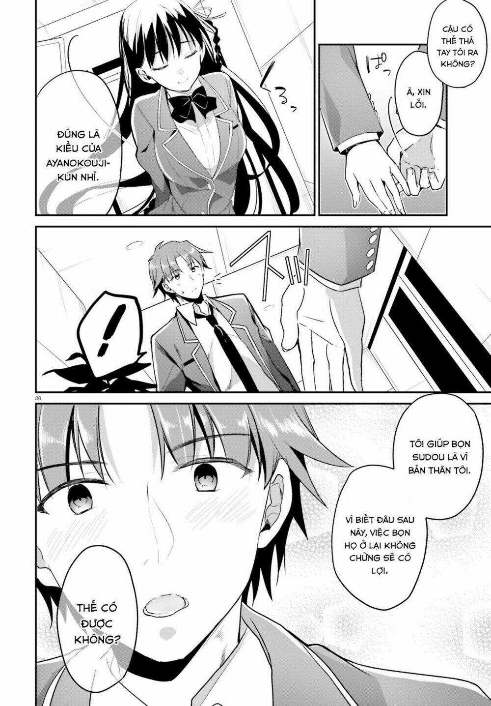 Chào Mừng Đến Với Lớp Học Thượng Đẳng Chapter 6 trang 30