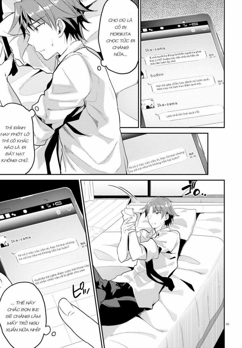 Chào Mừng Đến Với Lớp Học Thượng Đẳng Chapter 6 trang 5