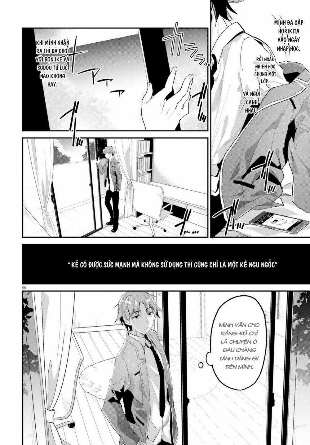 Chào Mừng Đến Với Lớp Học Thượng Đẳng Chapter 6 trang 6