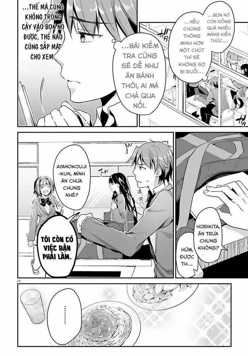 Chào Mừng Đến Với Lớp Học Thượng Đẳng Chapter 7 trang 21