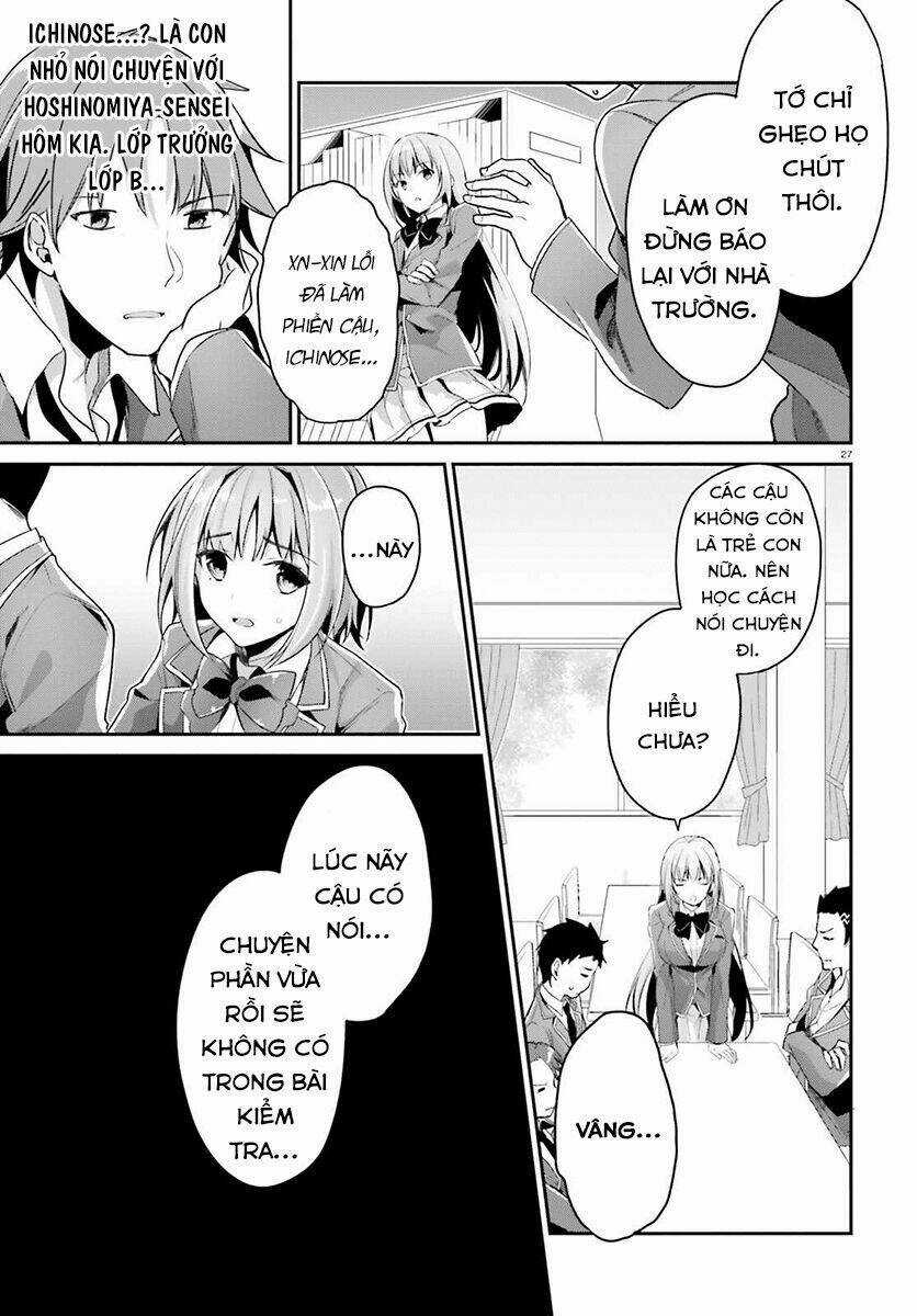 Chào Mừng Đến Với Lớp Học Thượng Đẳng Chapter 7 trang 28