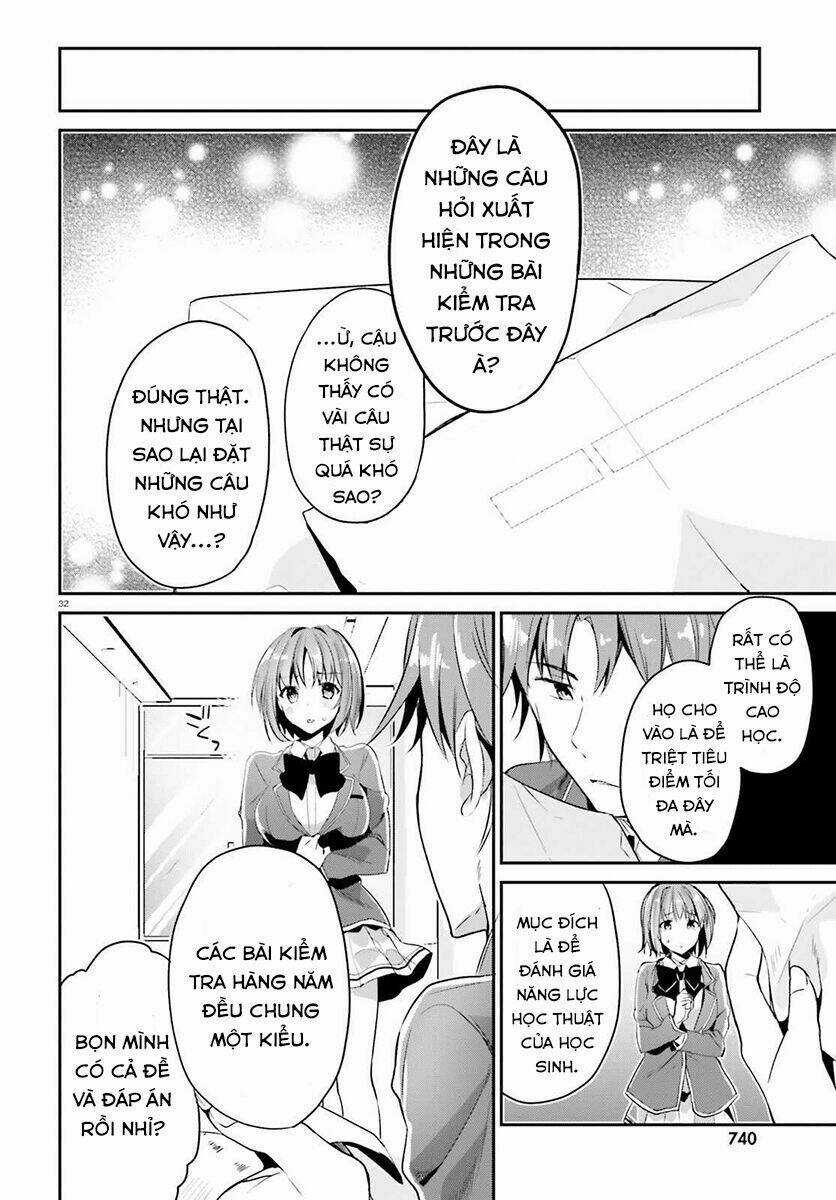 Chào Mừng Đến Với Lớp Học Thượng Đẳng Chapter 7 trang 33