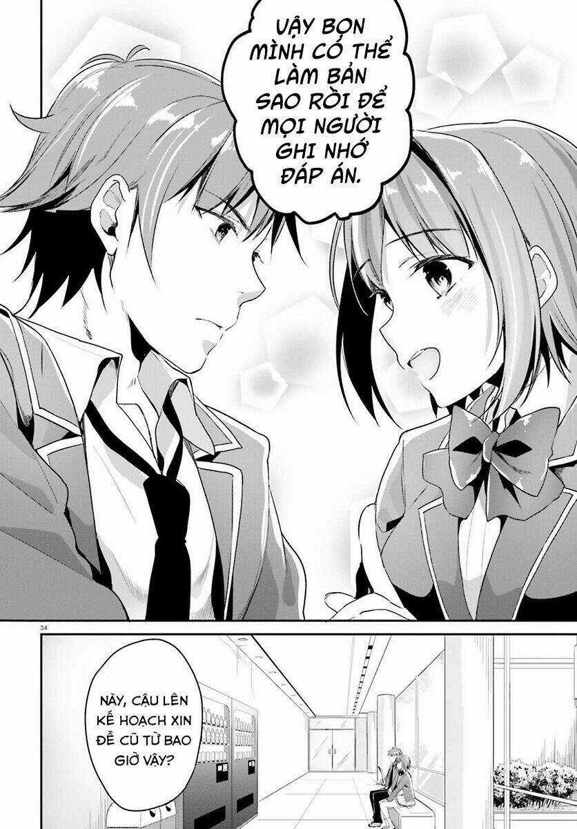 Chào Mừng Đến Với Lớp Học Thượng Đẳng Chapter 7 trang 35