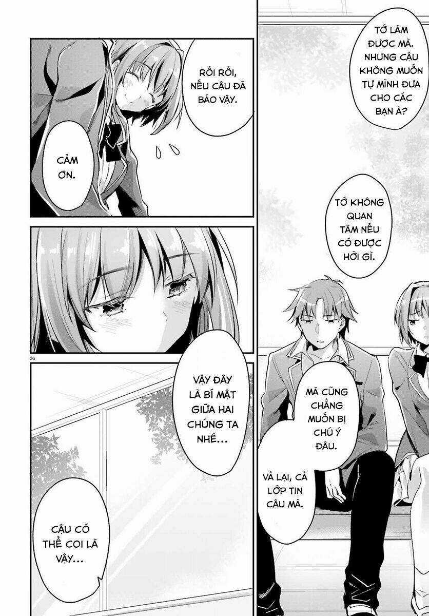 Chào Mừng Đến Với Lớp Học Thượng Đẳng Chapter 7 trang 37