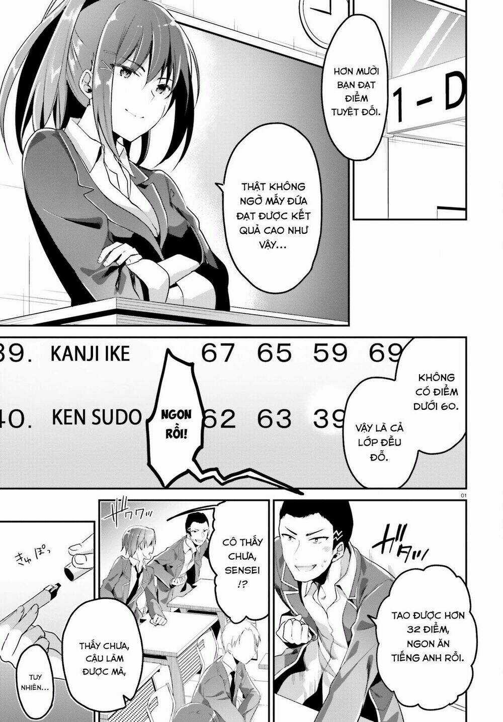 Chào Mừng Đến Với Lớp Học Thượng Đẳng Chapter 8 trang 3