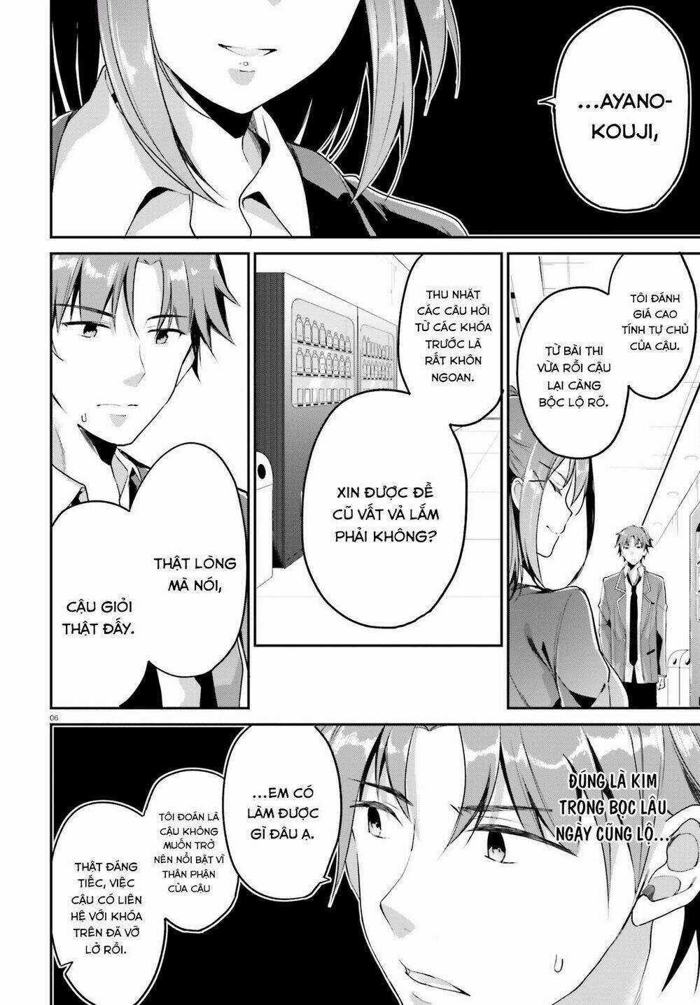 Chào Mừng Đến Với Lớp Học Thượng Đẳng Chapter 8 trang 8