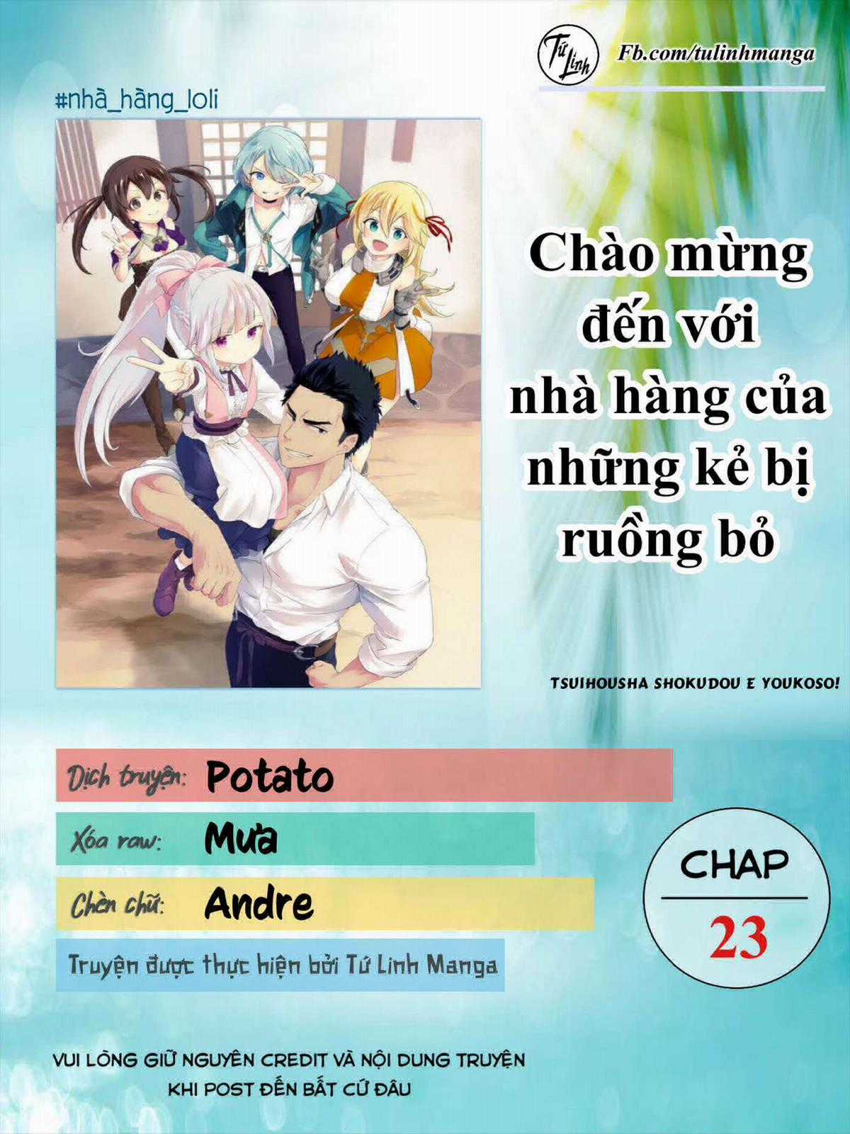 Chào mừng đến với nhà hàng của những kẻ bị ruồng bỏ - Tsuihousha Shokudou E Youkoso! Chapter 23 trang 1