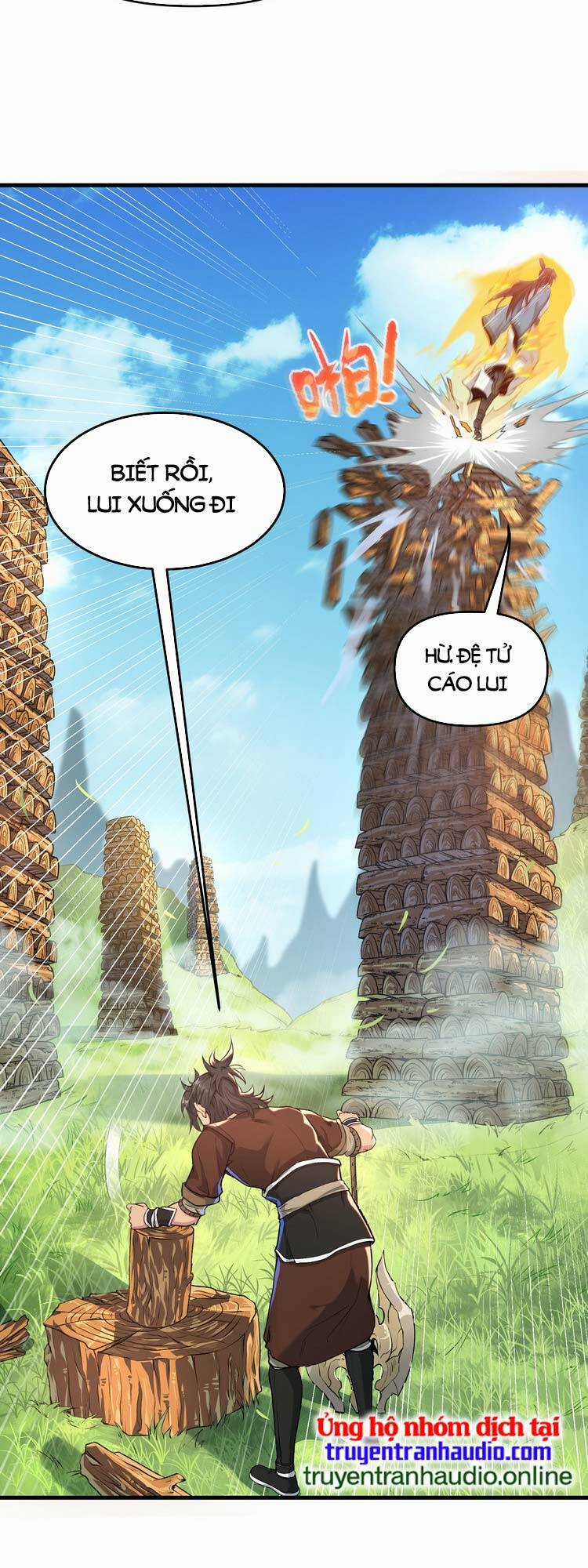 Chặt Củi 10 Năm, Tiên Tử Cầu Xin Ta Thu Nàng Làm Đồ Đệ Chapter 1 trang 13