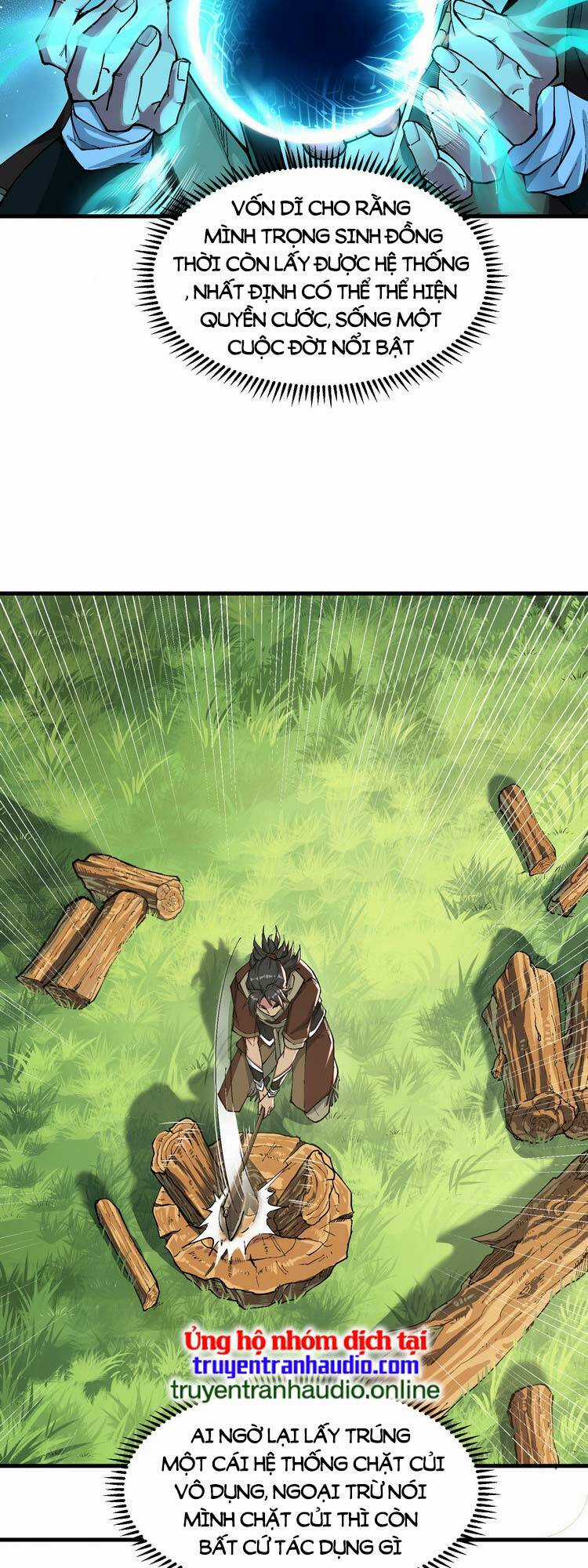 Chặt Củi 10 Năm, Tiên Tử Cầu Xin Ta Thu Nàng Làm Đồ Đệ Chapter 1 trang 9