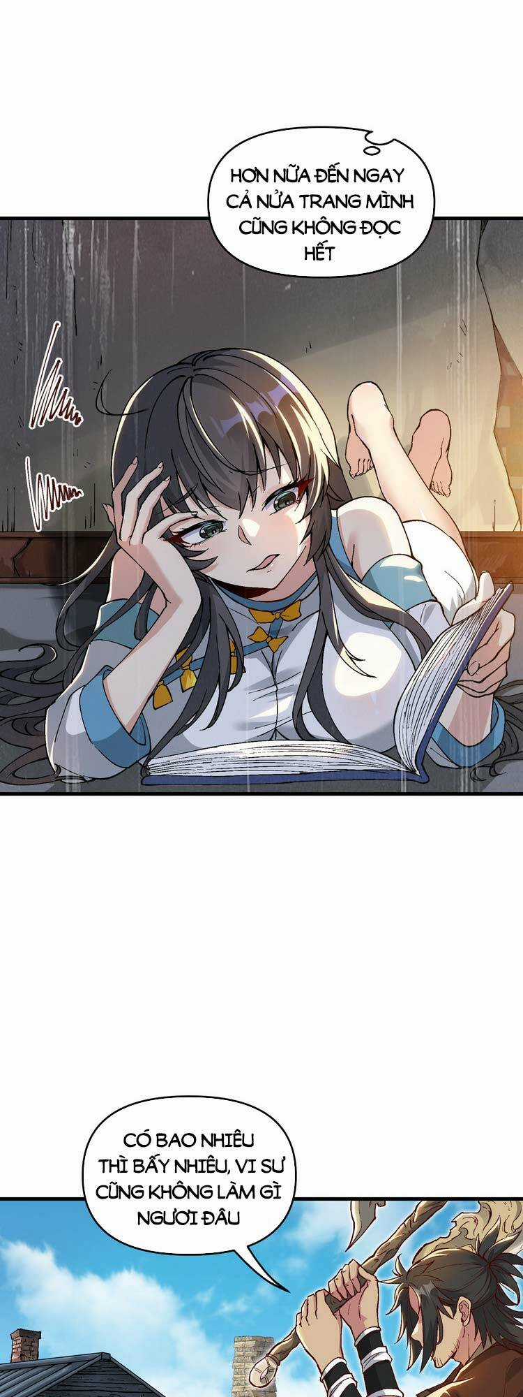 Chặt Củi 10 Năm, Tiên Tử Cầu Xin Ta Thu Nàng Làm Đồ Đệ Chapter 3 trang 40