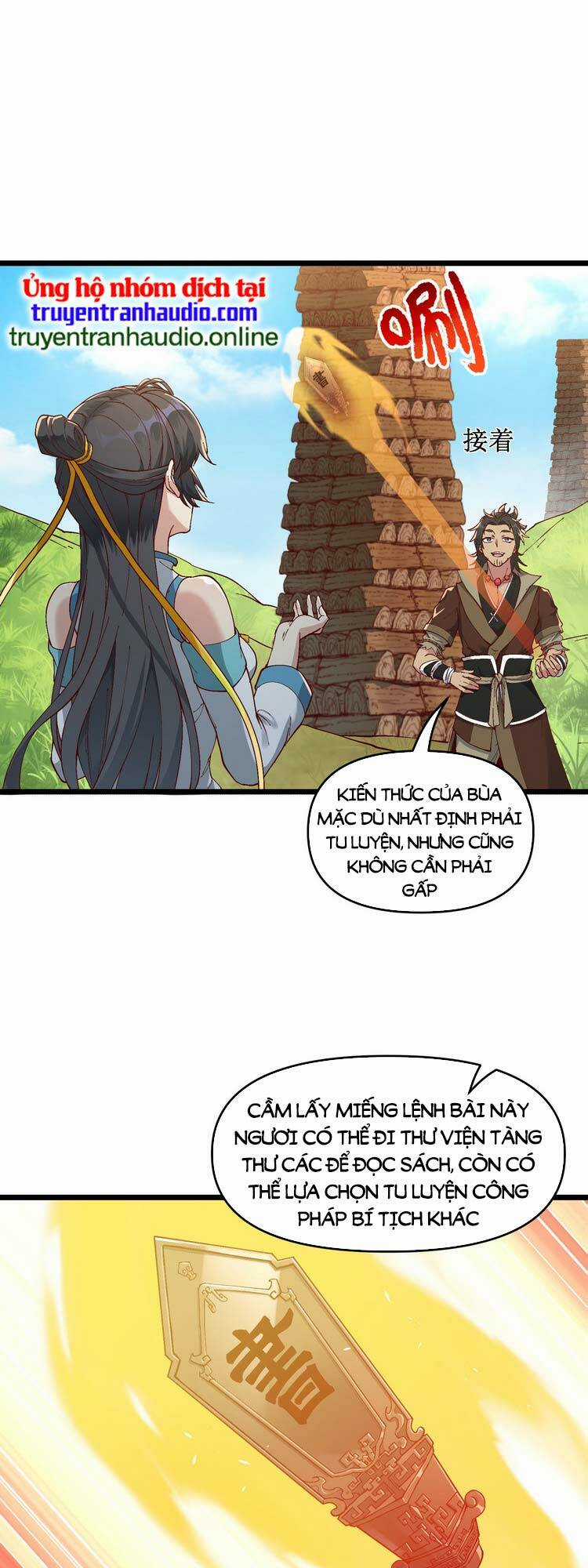 Chặt Củi 10 Năm, Tiên Tử Cầu Xin Ta Thu Nàng Làm Đồ Đệ Chapter 4 trang 4