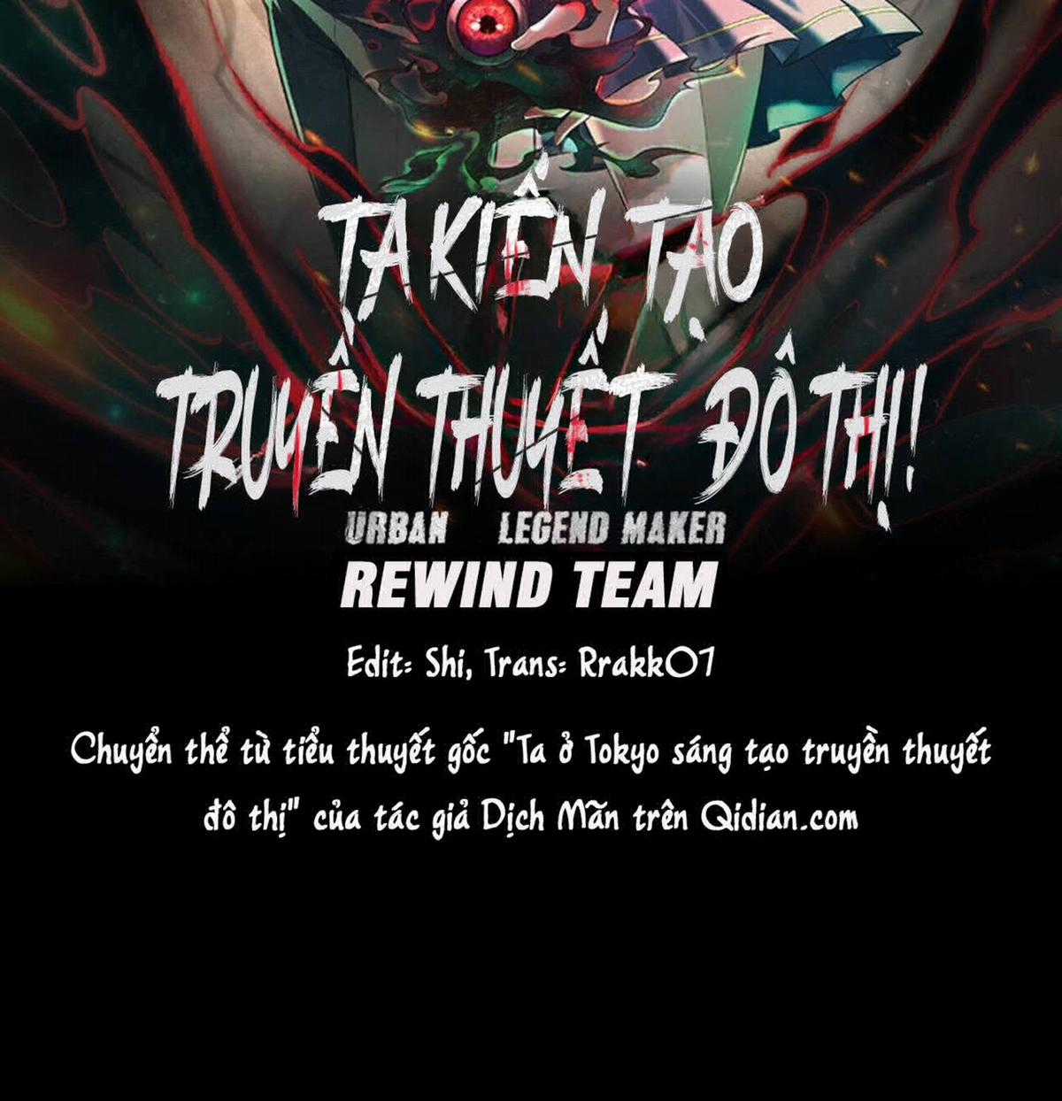 [Chất lượng][Full Sfx][Rewind Team] Ta sáng tạo truyền thuyết đô thị Chapter 0 trang 27