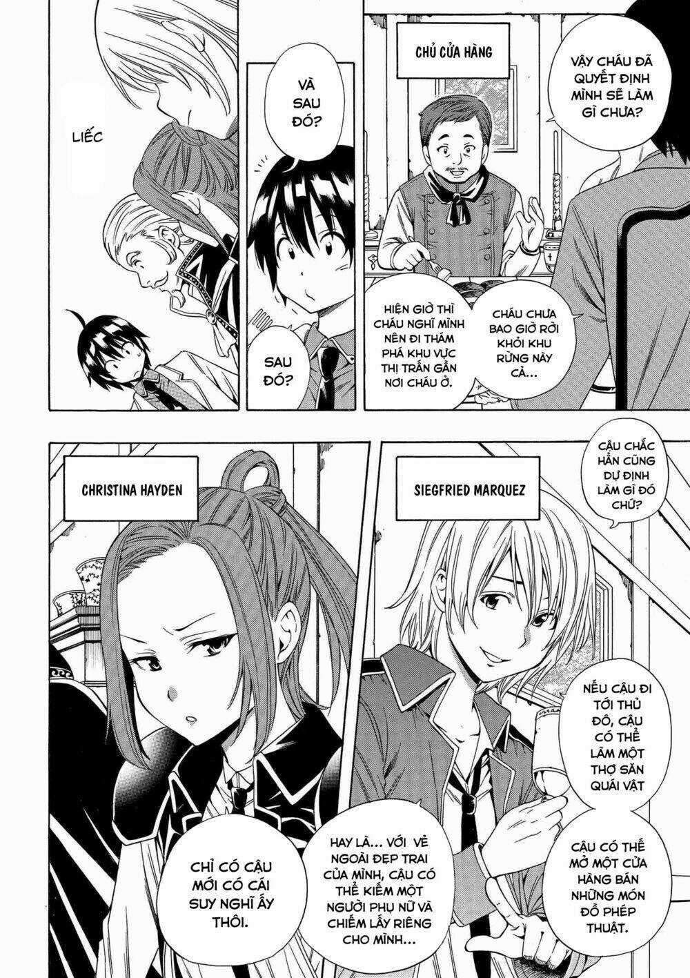 Cháu Trai Của Hiền Nhân Chapter 1.2 trang 11