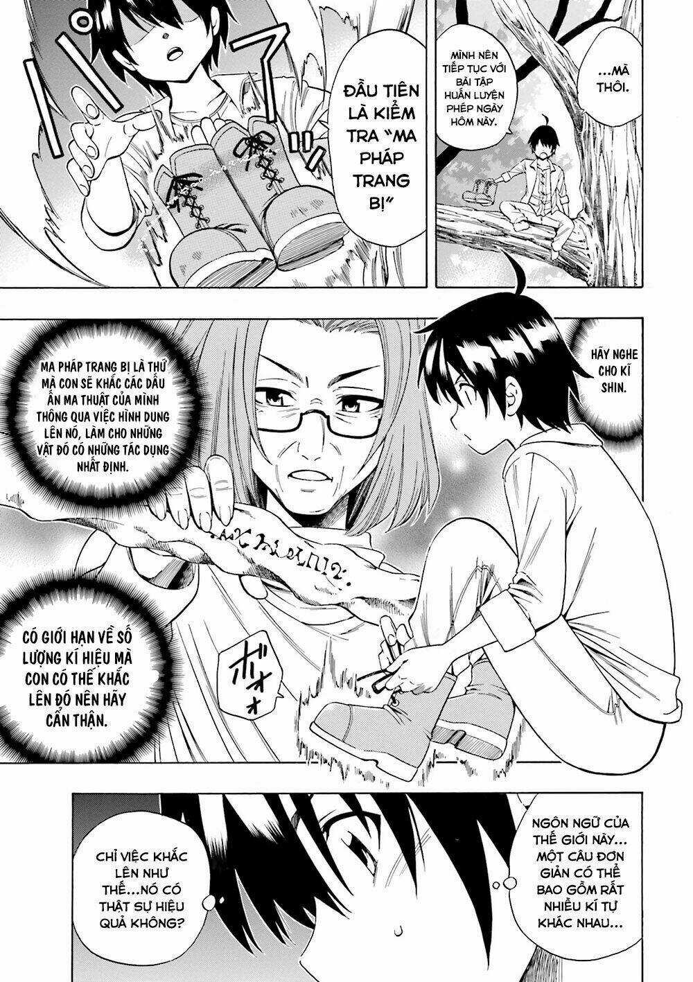 Cháu Trai Của Hiền Nhân Chapter 1 trang 9