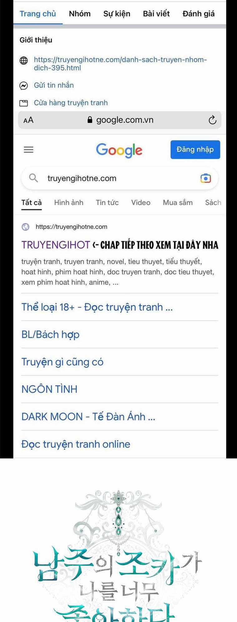 Cháu Trai Của Nam Chính Rất Thích Tôi Chapter 34 trang 1