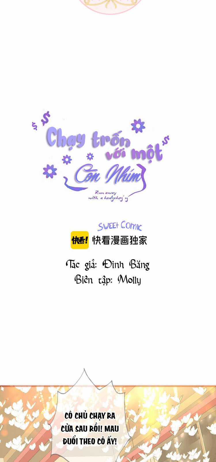 Chạy Trốn Cùng Con Nhím Chapter 1 trang 12