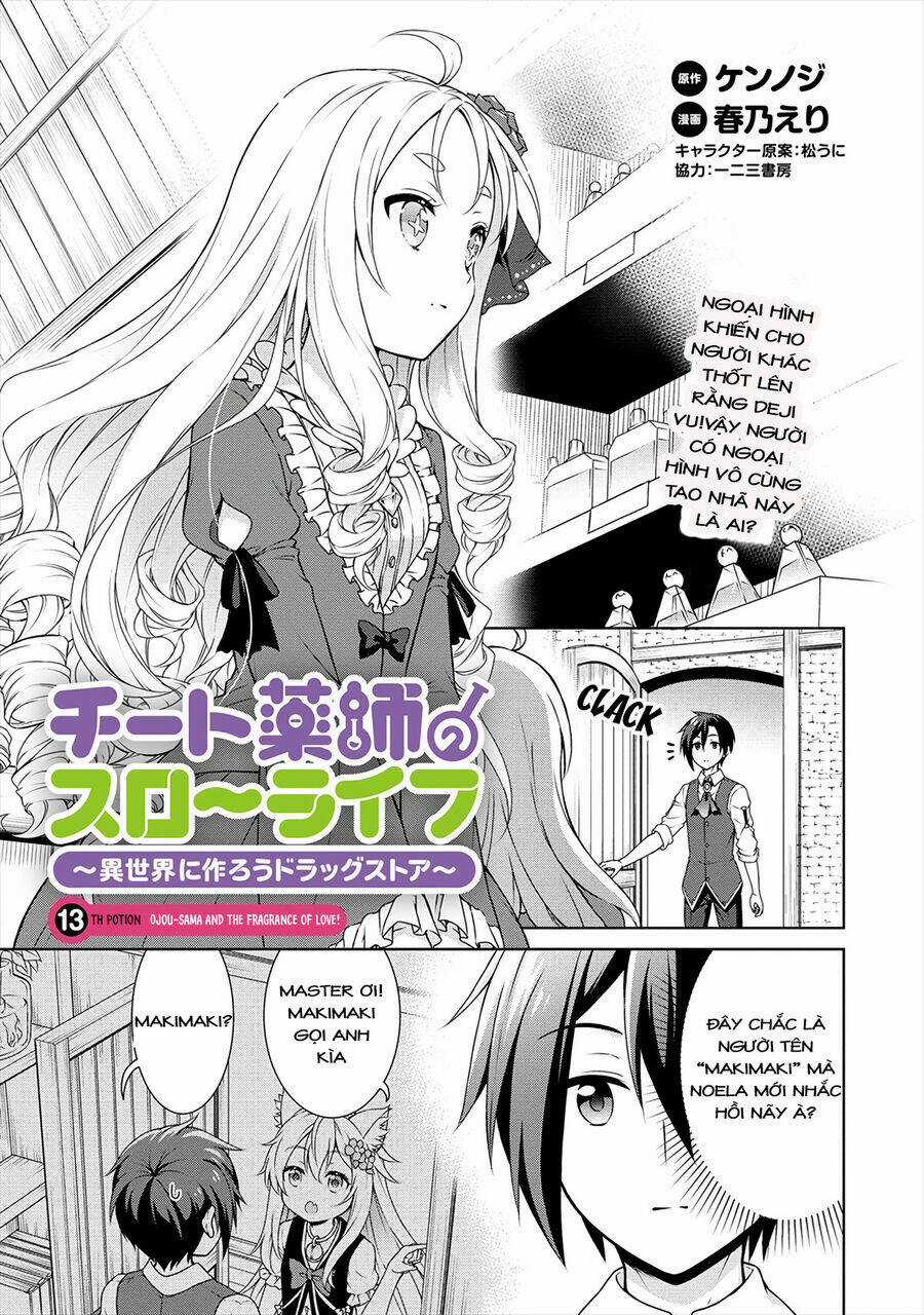 Cheat Kusushi no Slow Life: Isekai ni Tsukurou Drugstore Chapter 13 trang 0