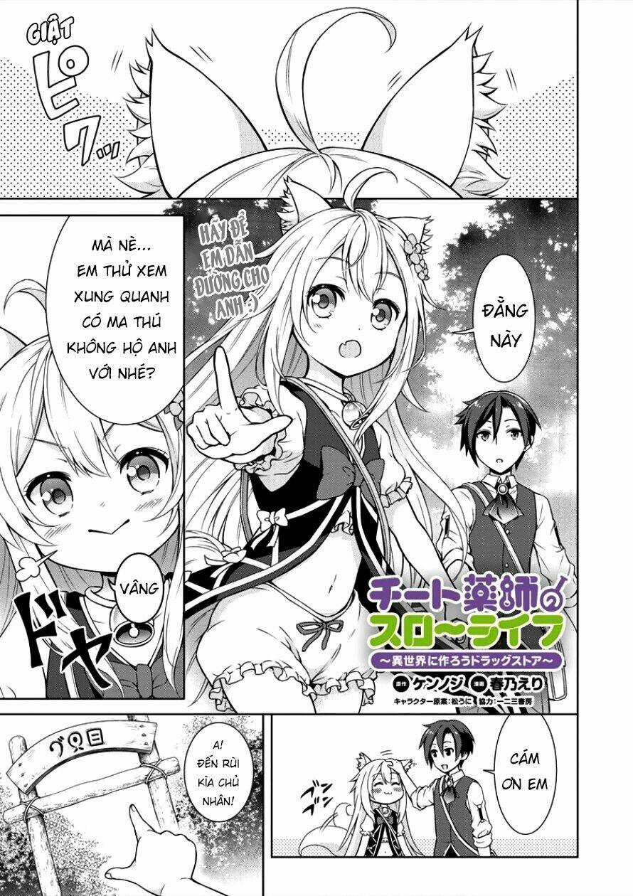Cheat Kusushi no Slow Life: Isekai ni Tsukurou Drugstore Chapter 2 trang 3