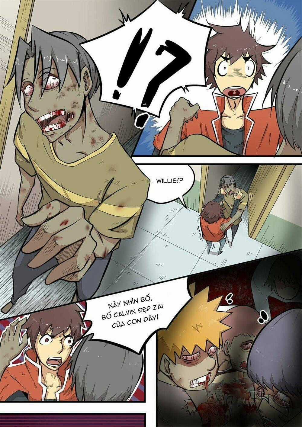 Chém Sạch Zombie Chapter 1 trang 12