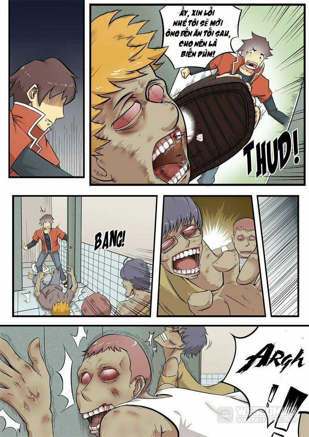 Chém Sạch Zombie Chapter 1 trang 7