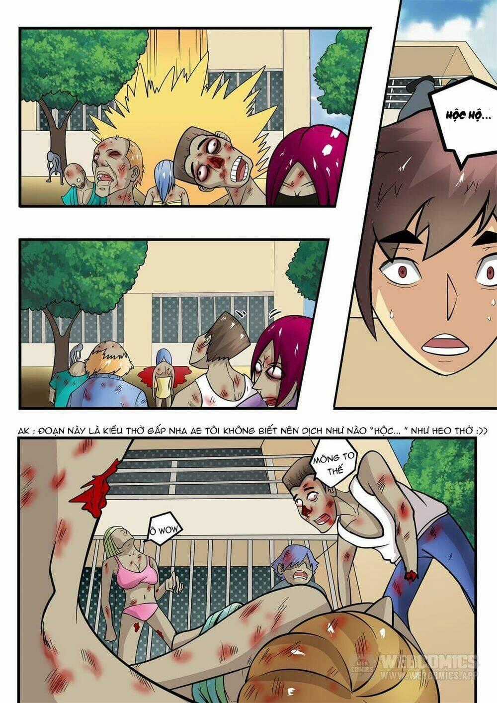 Chém Sạch Zombie Chapter 2 trang 11