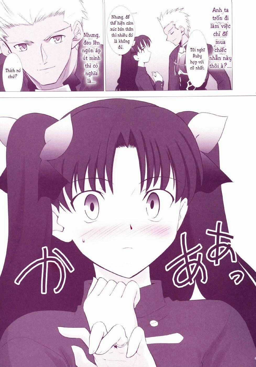 Chén thánh: Đêm Định Mệnh - Doujinshi Archer x Rin Chapter 12 trang 7