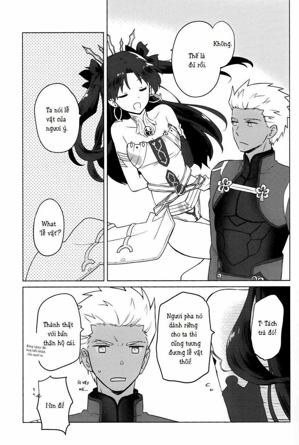 Chén thánh: Đêm Định Mệnh - Doujinshi Archer x Rin Chapter 16 trang 12