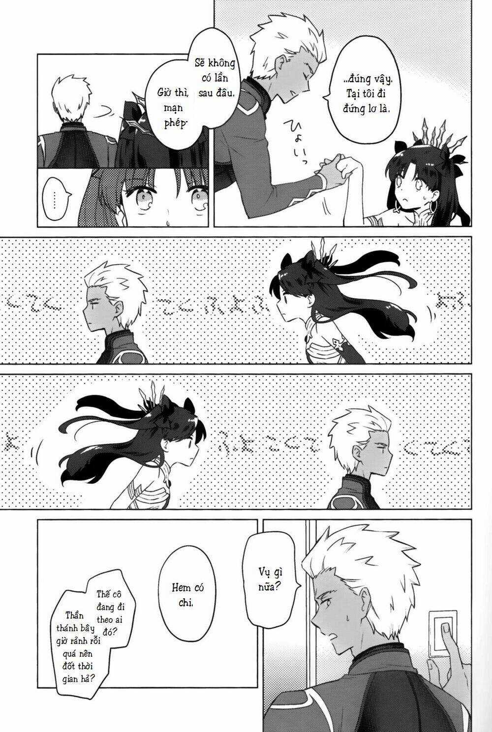 Chén thánh: Đêm Định Mệnh - Doujinshi Archer x Rin Chapter 16 trang 4