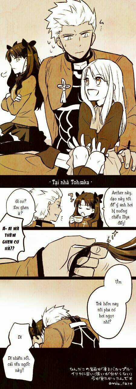 Chén thánh: Đêm Định Mệnh - Doujinshi Archer x Rin Chapter 2 trang 3