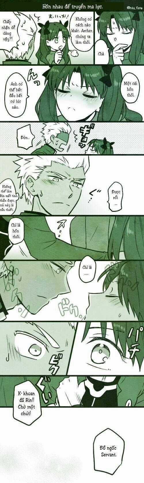 Chén thánh: Đêm Định Mệnh - Doujinshi Archer x Rin Chapter 2 trang 5