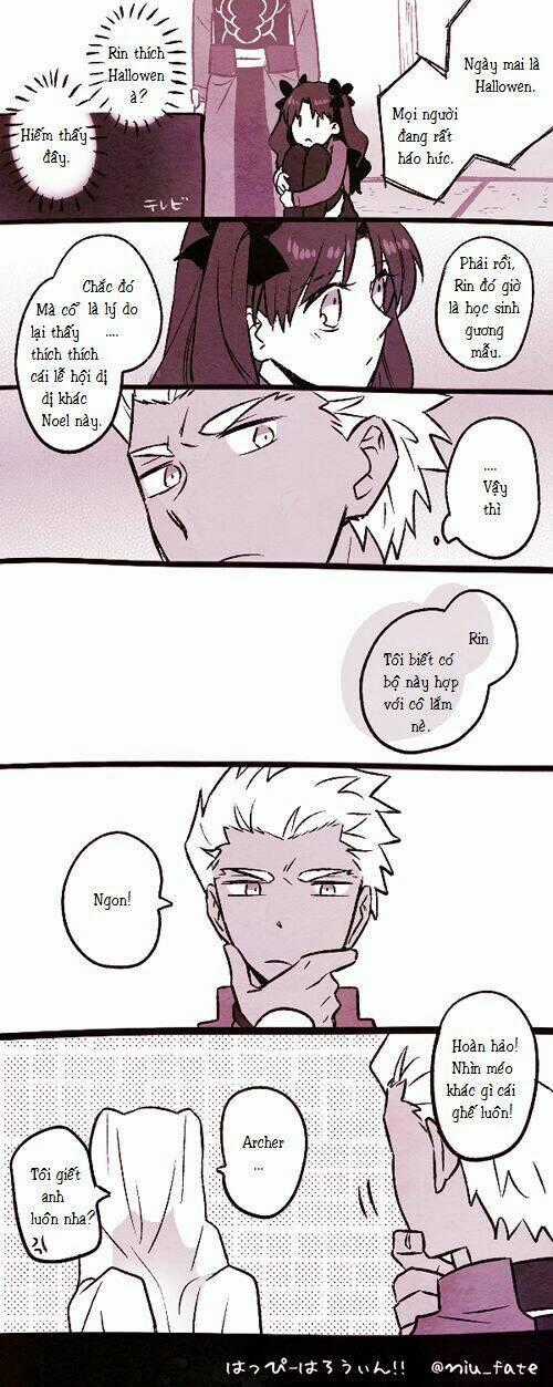 Chén thánh: Đêm Định Mệnh - Doujinshi Archer x Rin Chapter 2 trang 6