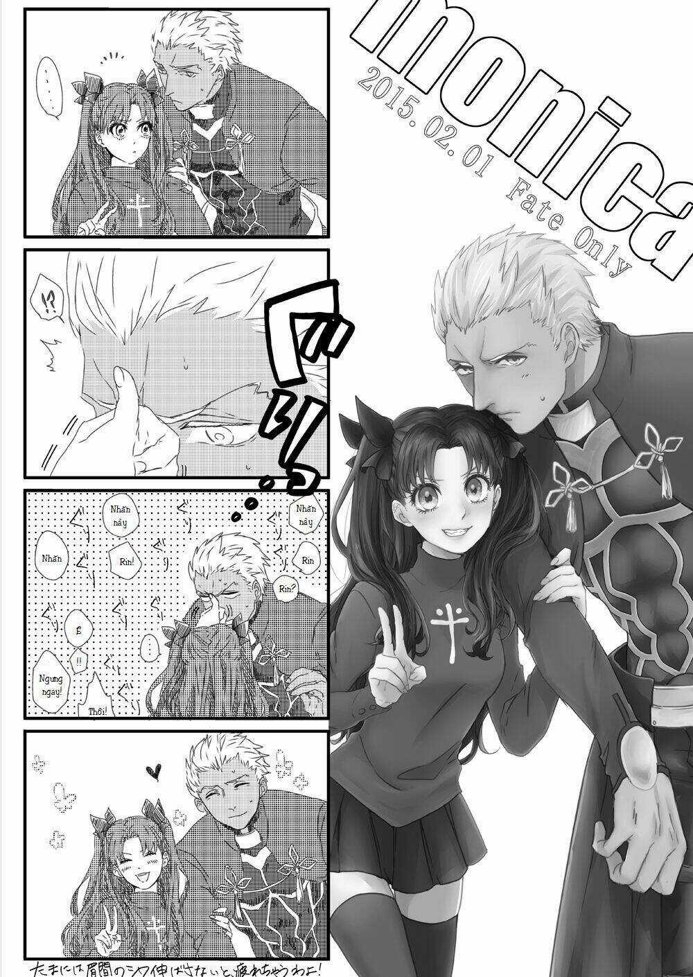 Chén thánh: Đêm Định Mệnh - Doujinshi Archer x Rin Chapter 3 trang 11