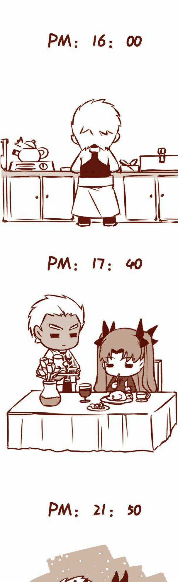 Chén thánh: Đêm Định Mệnh - Doujinshi Archer x Rin Chapter 3 trang 6