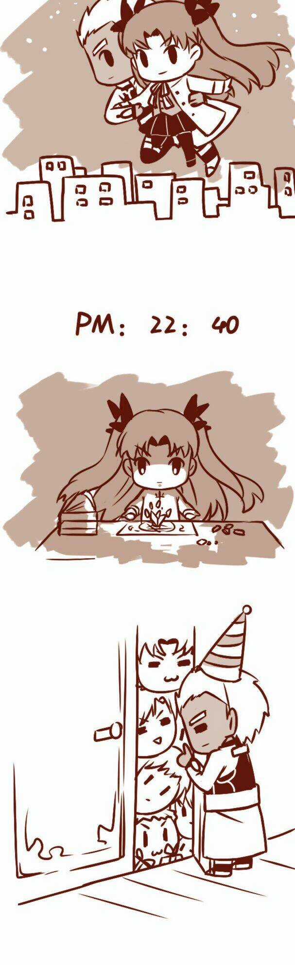 Chén thánh: Đêm Định Mệnh - Doujinshi Archer x Rin Chapter 3 trang 7