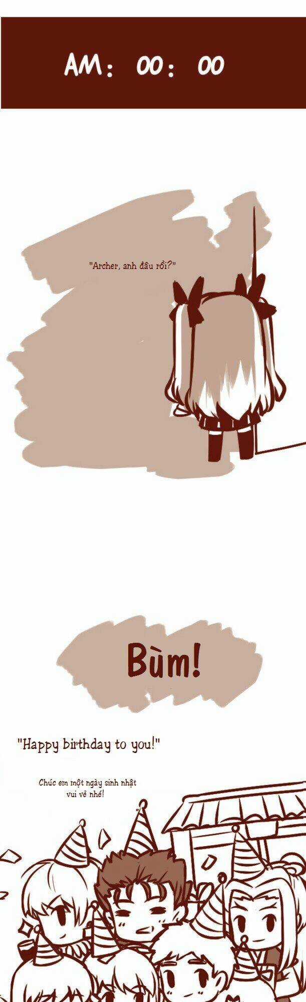 Chén thánh: Đêm Định Mệnh - Doujinshi Archer x Rin Chapter 3 trang 8