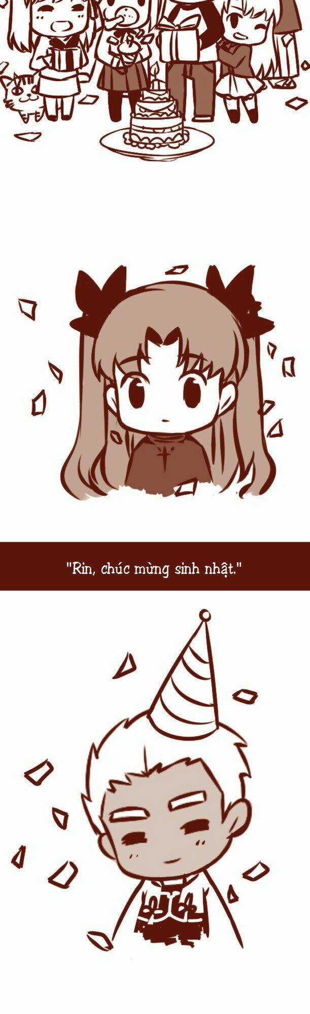 Chén thánh: Đêm Định Mệnh - Doujinshi Archer x Rin Chapter 3 trang 9