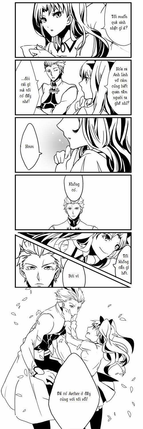 Chén thánh: Đêm Định Mệnh - Doujinshi Archer x Rin Chapter 5 trang 5
