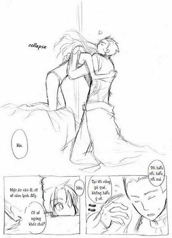 Chén thánh: Đêm Định Mệnh - Doujinshi Archer x Rin Chapter 6 trang 10