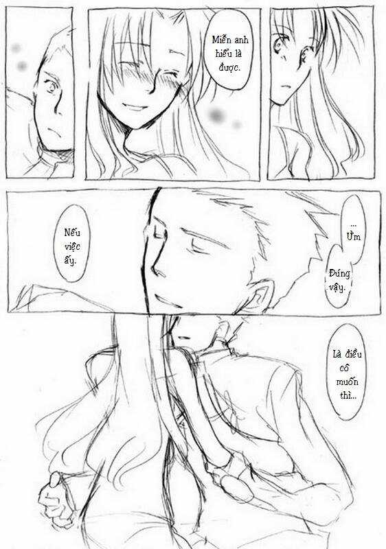 Chén thánh: Đêm Định Mệnh - Doujinshi Archer x Rin Chapter 6 trang 13