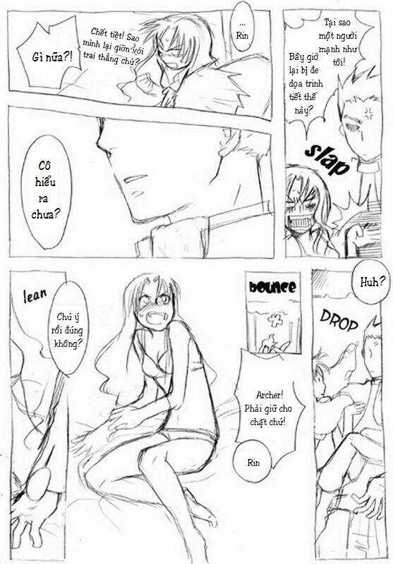 Chén thánh: Đêm Định Mệnh - Doujinshi Archer x Rin Chapter 6 trang 6