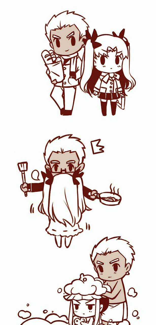 Chén thánh: Đêm Định Mệnh - Doujinshi Archer x Rin Chapter 7 trang 2