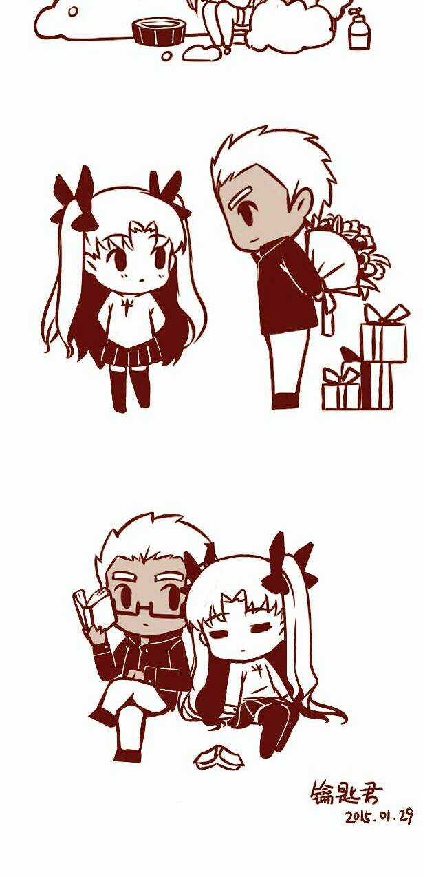 Chén thánh: Đêm Định Mệnh - Doujinshi Archer x Rin Chapter 7 trang 3