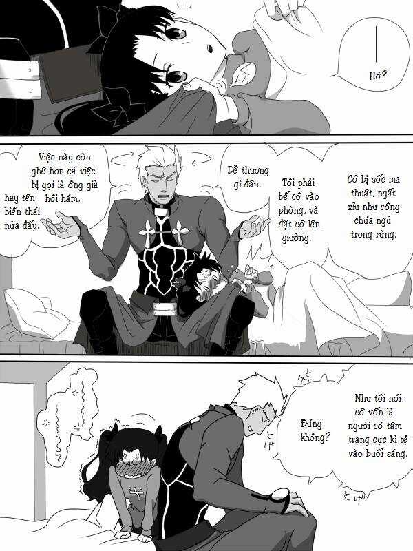 Chén thánh: Đêm Định Mệnh - Doujinshi Archer x Rin Chapter 8 trang 3