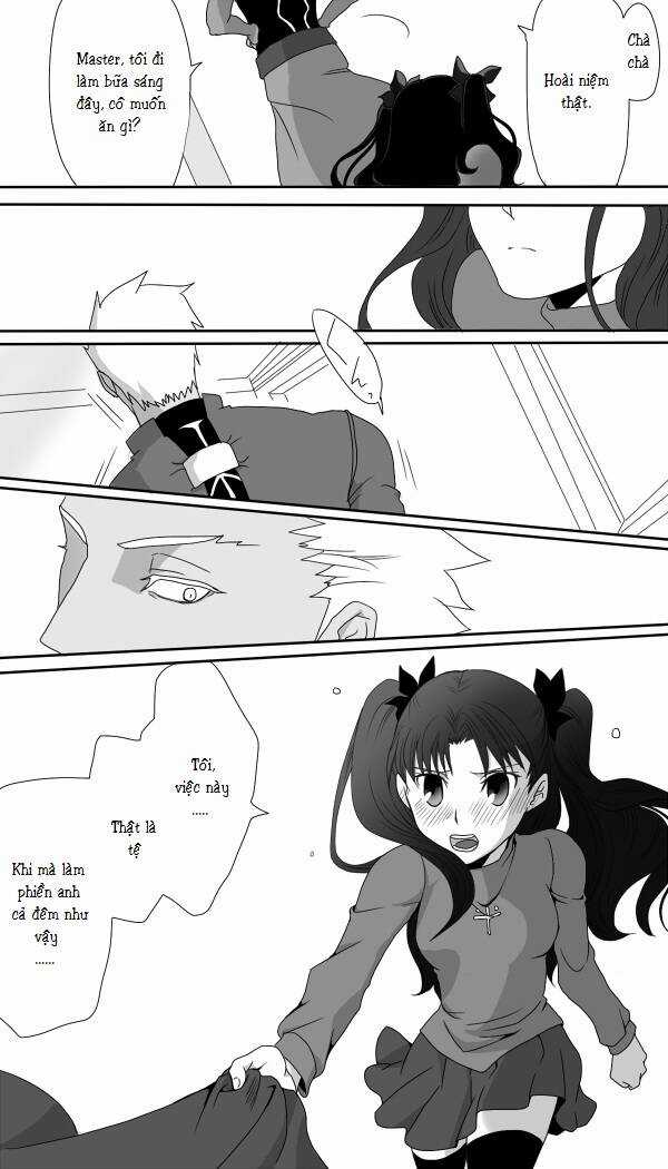 Chén thánh: Đêm Định Mệnh - Doujinshi Archer x Rin Chapter 8 trang 4
