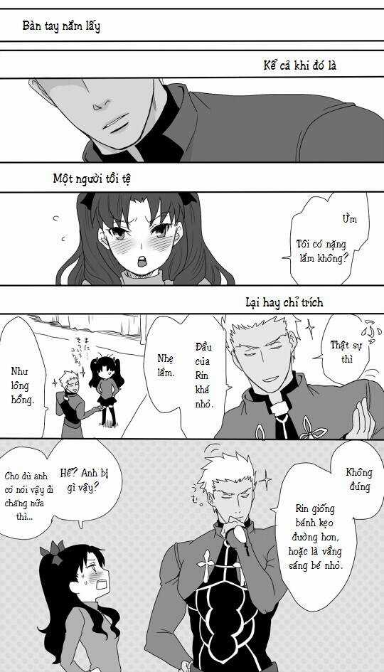 Chén thánh: Đêm Định Mệnh - Doujinshi Archer x Rin Chapter 8 trang 5