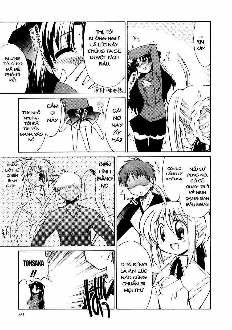 Chén Thánh: Đêm Định Mệnh - Tổng Hợp Doujinshi Chapter 1 trang 2